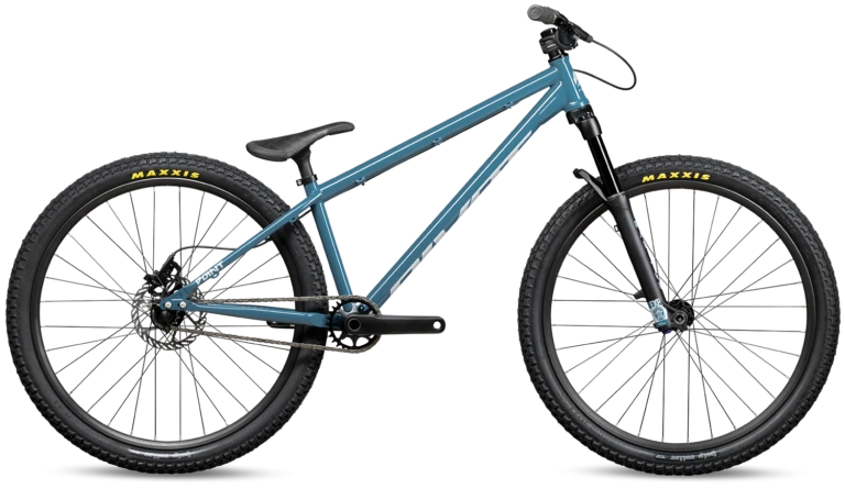 blaues Dirtbike vom Hersteller Pivot