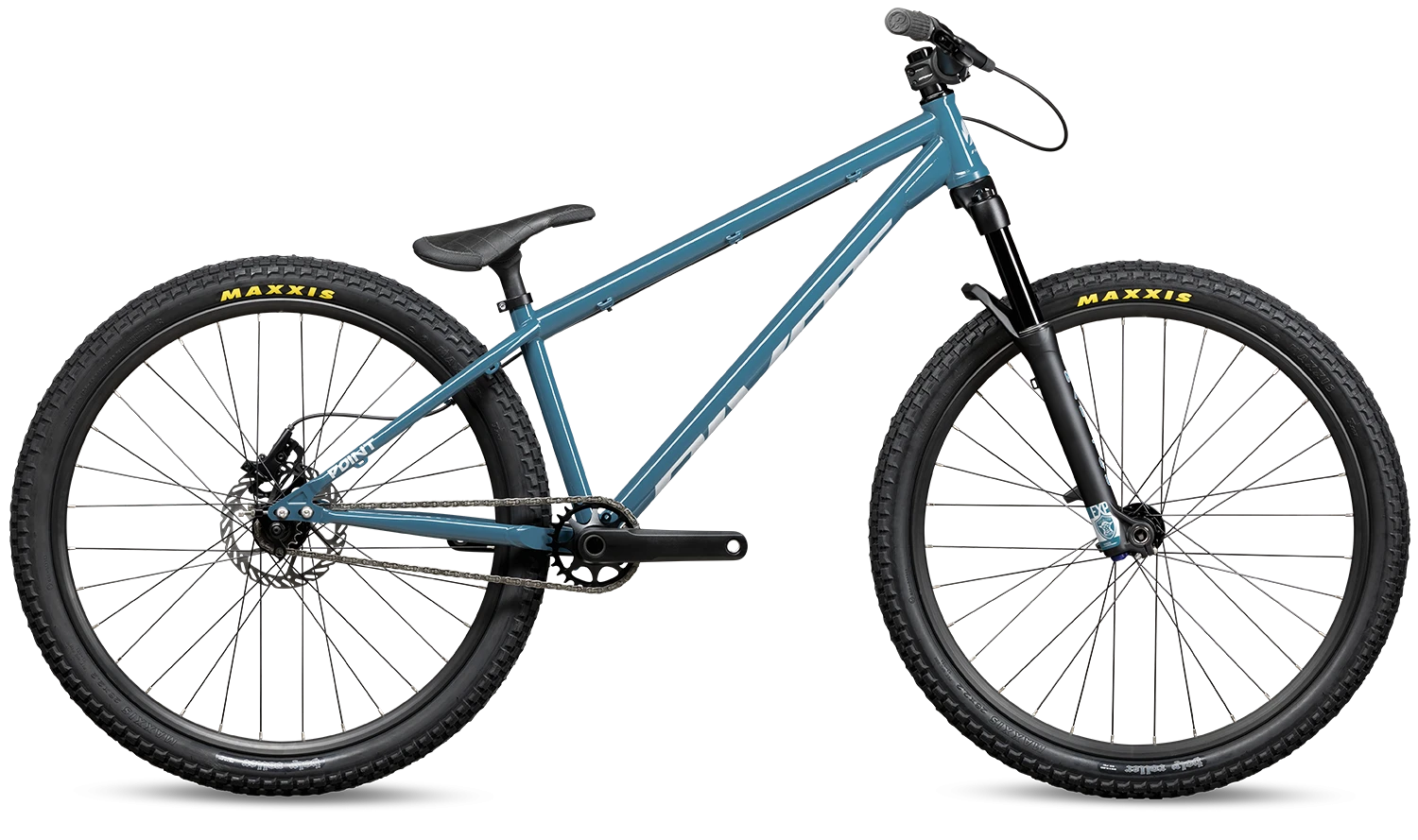 blaues Dirtbike vom Hersteller Pivot